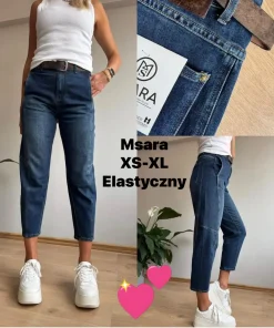 Jeansy Damskie,size xs-xl,Paczka 10szt,1kolor