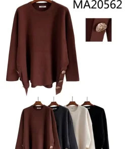 Swetry Damskie,size 4xl-5xl,Paczka 12szt ,mix kolor