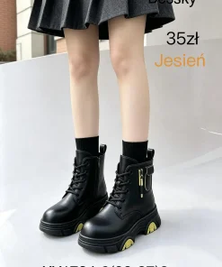 Buty Botki DZIECIĘCE 32-37 8par)