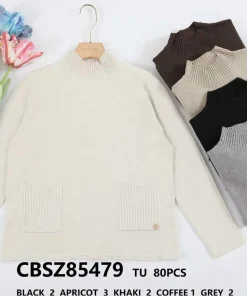 Swetry damskie,size uni,Paczka 10szt,mix kolor