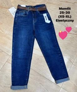 Jeansy Damsskie,size xs-xl,Paczka 12szt,1kolor