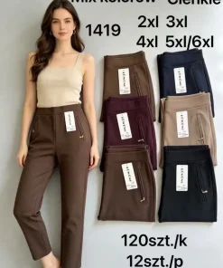 Spodnie Damskie,size 2/3-5/6xl,Paczka 12szt ,mix kolor