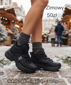 Buty Botki DAMSKIE 36-41 8par)