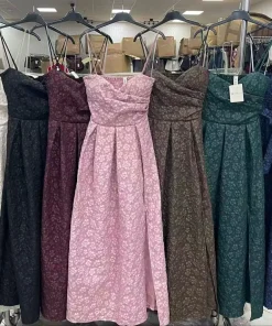 Sukienki Damskie WŁOSKA,Size uni,paczka 6szt, mix kolor