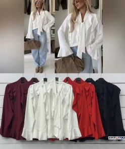 Bluzki Damskie WŁOSKA,Size uni,paczka 6szt, mix kolor