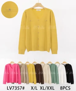 Swetry Damskie ,Size m/l-xl/2xl,paczka 8szt, mix kolor