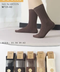 Skarpety Damskie,size 35-42,Paczka 40szt,mix kolor