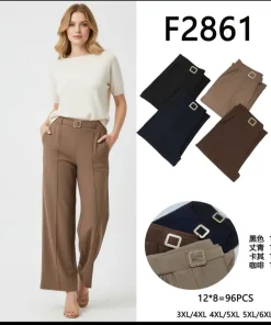 Spodnie Damskie,size 3/4-5/6xl,Paczka 12szt,mix kolor