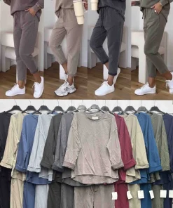 Komplety Damskie WŁOSKA,Size uni,paczka 6szt, mix kolor