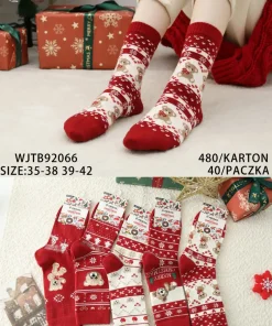 Skarpety Damskie,size 35-42,paczka 40szt,mix kolor