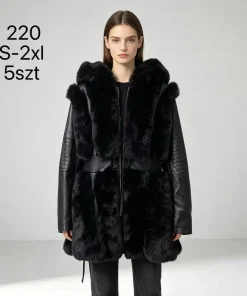 Kurtki skórzane damskie, size s-2xl,paczka 5szt,1kolor