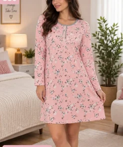 Koszule nocne Damskie,size 2xl-5xl,paczka 8szt,1kolor