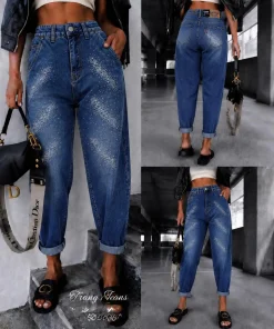 Jeansy Damskie,size 34-42,paczka 12szt,1kolor