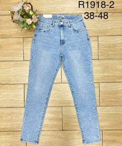 Jeansy Damskie,size 38-48,Paczka 12szt ,1kolor