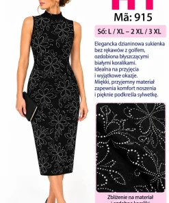 Sukienki Damskie ,Size l/xl-2/3xl,paczka 10szt, 1 kolor