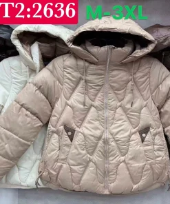 Kurtki Damskie,size m-3xl,Paczka 5szt ,1 kolor