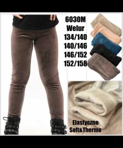 Legginsy DZIECIĘCA,size 134-158,Paczka 12szt,mix kolor