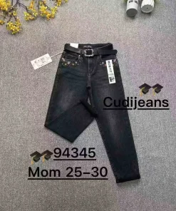 Jeansy Damskie, size 25-30,paczka 12szt,1kolor