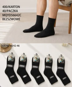 Skarpety MĘSKIE ,size 40-46,Paczka 40szt,1kolor