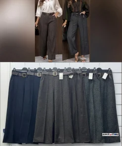 Spodnie Damskie WŁOSKA,Size uni,paczka 6szt, mix kolor