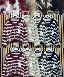 Swetry Damskie,size uni,paczka 6szt, mix kolor