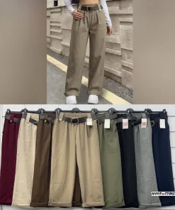 Spodnie Damskie WŁOSKA,Size uni,paczka 6szt, mix kolor