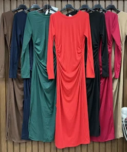 Sukienki Damskie WŁOSKA,Size uni,paczka 6szt, mix kolor