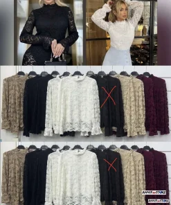 Bluzki Damskie WŁOSKA,Size uni,paczka 6szt, mix kolor