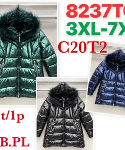 Kurtki Damskie,size 3xl-7xl,paczka 5szt,1kolor