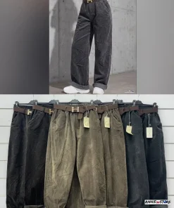 Spodnie Damskie WŁOSKA,Size uni,paczka 6szt, mix kolor