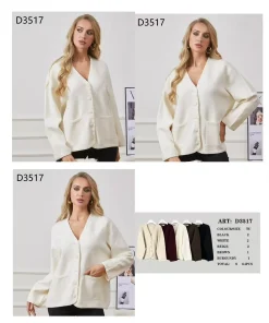 Swetry damskie ,size uni,Paczka 8szt ,mix kolor