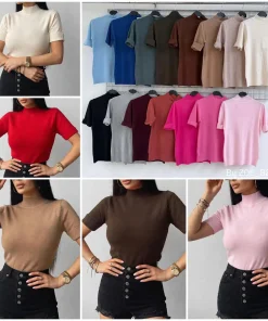 Swetry damskie,size uni,paczka 6szt,mix kolor
