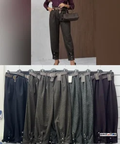 Spodnie Damskie WŁOSKA,Size uni,paczka 6szt, mix kolor