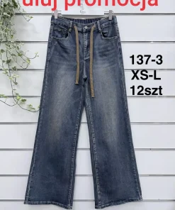 Jeansy Damskie,size xs-l,paczka 12szt,1kolor