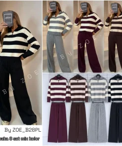 Komplety Damskie WŁOSKA,Size uni,paczka 8szt, mix kolor