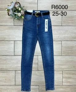 Jeansy damskie ,size 25-30,Paczka 12szt ,1kolor