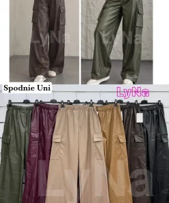 Spodnie Damskie WŁOSKA,Size uni,paczka 6szt, mix kolor