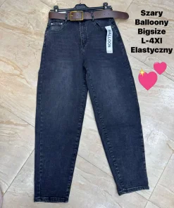 Jeansy Damsskie,size l-4xl,Paczka 10szt,1kolor
