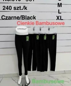 Leginsy Damskie,size s-xl,Paczka 12szt,1kolor