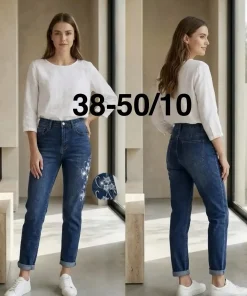 Jeansy Damskie,size 38-50,Paczka 10szt ,1kolor