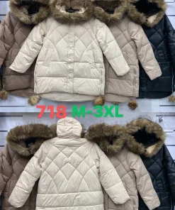 Kurtki Damskie,size m-3xl,Paczka 5szt ,1 kolor