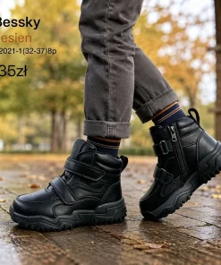 Buty Botki DZIECIĘCE 32-37 8par)