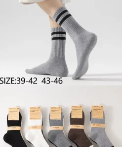 Skarpety MĘSKIE,size 39-46,Paczka 40szt,mix kolor