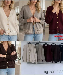 Swetry damskie,size uni,paczka 8szt,mix kolor