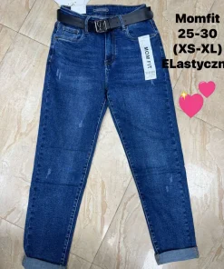 Jeansy Damskie,size xs-xl,paczka 12szt,1kolor