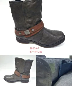Buty Botki DAMSKIE(37-41,12par)