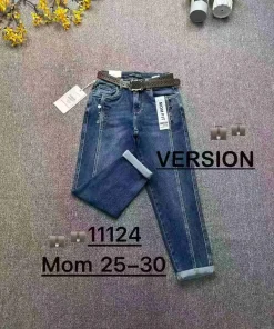 Jeansy Damskie, size 25-30,paczka 12szt,1kolor