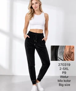 Spodnie Damskie, size 2xl-5xl,paczka 12szt,mix kolor