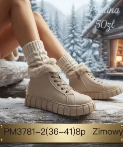 Buty Botki DAMSKIE 36-41 8par)