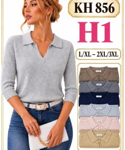 Swetry damskie,size l/xl-2/3xl,paczka 12szt,mix kolor